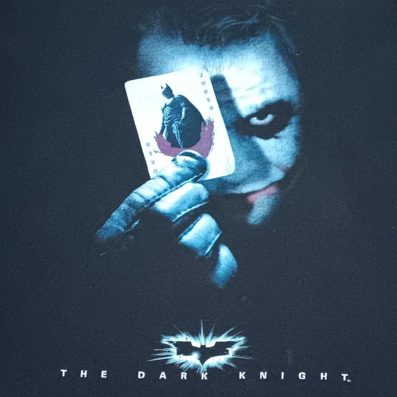 THE DARK NIGHT 08 JOKER シャツ Movie Vintage 2008 The Dark